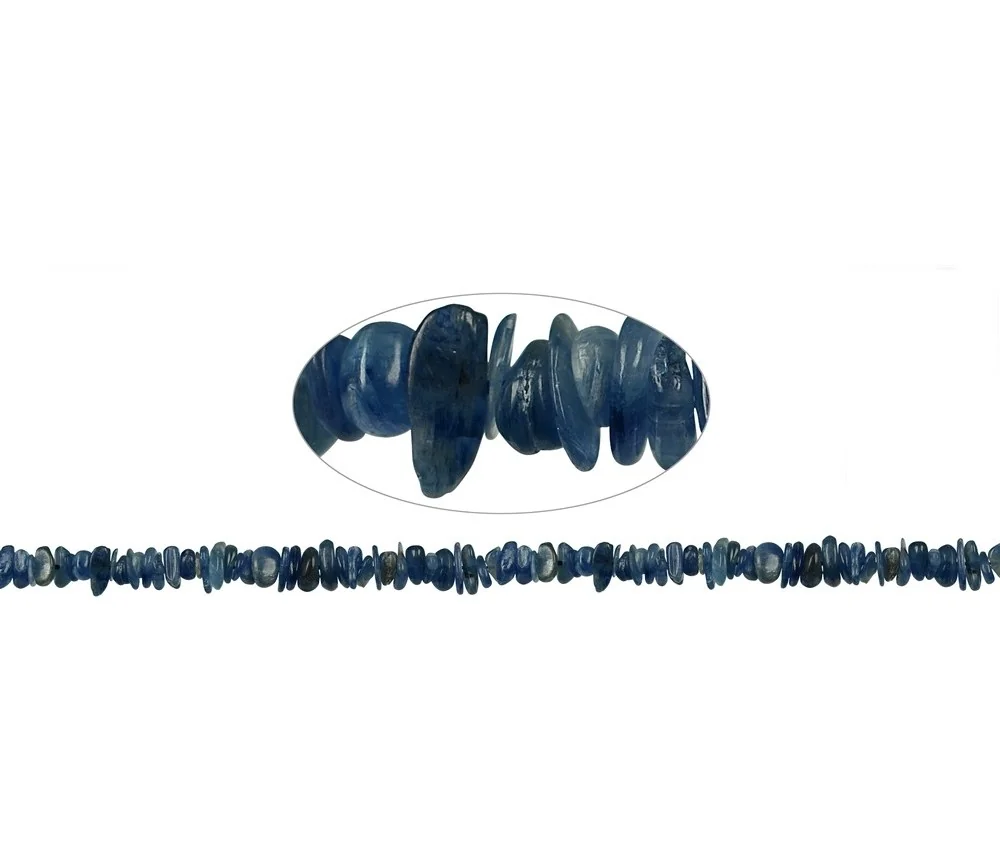 Heilstein & Edelstein-Strang - Splitter, Disthen (blau), 03-05 x 05-10mm