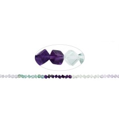Heilstein & Edelstein-Strang - Würfel, Fluorit, 04mm