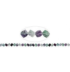 Heilstein & Edelstein-Strang - Würfel, Fluorit, 06mm