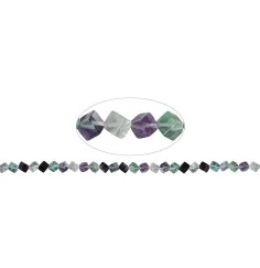 Heilstein & Edelstein-Strang - Würfel, Fluorit, 06mm