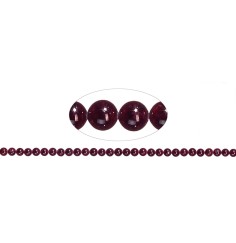 Heilstein & Edelstein-Strang - Kugeln, Granat, 06mm