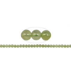 Heilstein & Edelstein-Strang - Kugeln, Granat grün (Grossular) A, 06mm