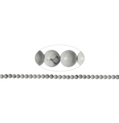 Heilstein & Edelstein-Strang - Kugeln, Magnesit, 06mm