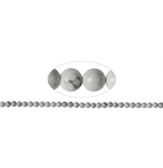 Heilstein & Edelstein-Strang - Kugeln, Magnesit, 06mm