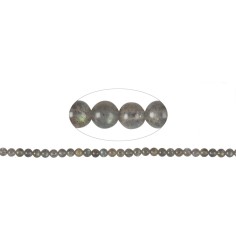 Heilstein & Edelstein-Strang - Kugeln, Labradorit, 05mm