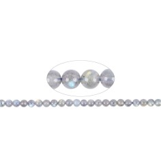 Heilstein & Edelstein-Strang - Kugeln, Labradorit, 06mm