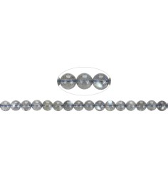 Heilstein & Edelstein-Strang - Kugeln, Labradorit A, 06mm