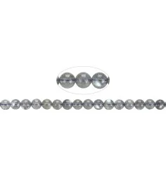 Heilstein & Edelstein-Strang - Kugeln, Labradorit A, 06mm