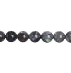 Heilstein & Edelstein-Strang - Kugeln, Labradorit, 12mm