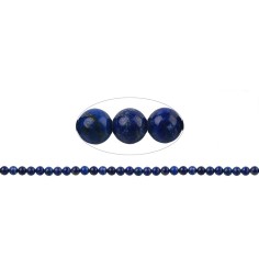 Heilstein & Edelstein-Strang - Kugeln, Lapis Lazuli A, 06-07mm