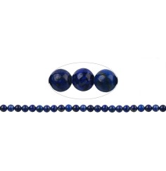 Heilstein & Edelstein-Strang - Kugeln, Lapis Lazuli A, 08mm