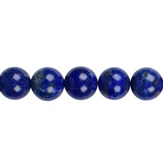 Heilstein & Edelstein-Strang - Kugeln, Lapis Lazuli, 16mm