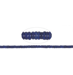 Heilstein & Edelstein-Strang - Button, Lapis Lazuli AA, 02 x 05-06mm (39cm)