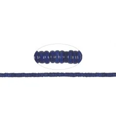 Heilstein & Edelstein-Strang - Button, Lapis Lazuli AA, 02 x 05-06mm (39cm)