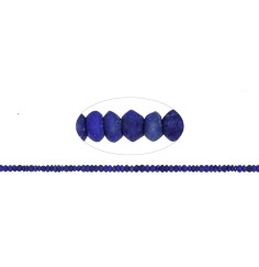 Heilstein & Edelstein-Strang - Disc, Lapis Lazuli, matt, 01 x 02mm (39cm)