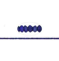 Heilstein & Edelstein-Strang - Disc, Lapis Lazuli, matt, 01 x 02mm (39cm)