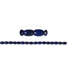 Heilstein & Edelstein-Strang - Zylinder (Tönnchen), Lapis Lazuli, 12 x 08mm