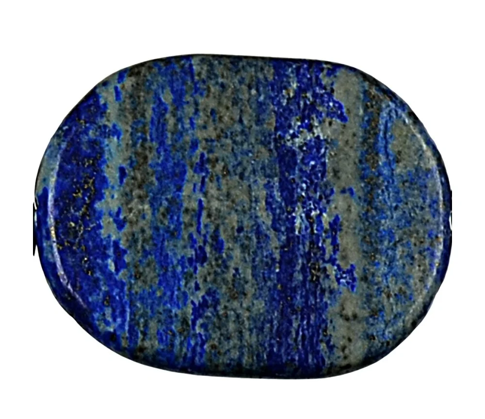 Heilstein & Edelstein-Strang - Platten Freeform, Lapis Lazuli AA matt, 28-40 x 25-30mm