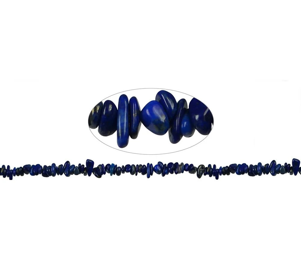 Heilstein & Edelstein-Strang - Splitter, Lapis Lazuli, 01-03 x 03-08mm (85cm)