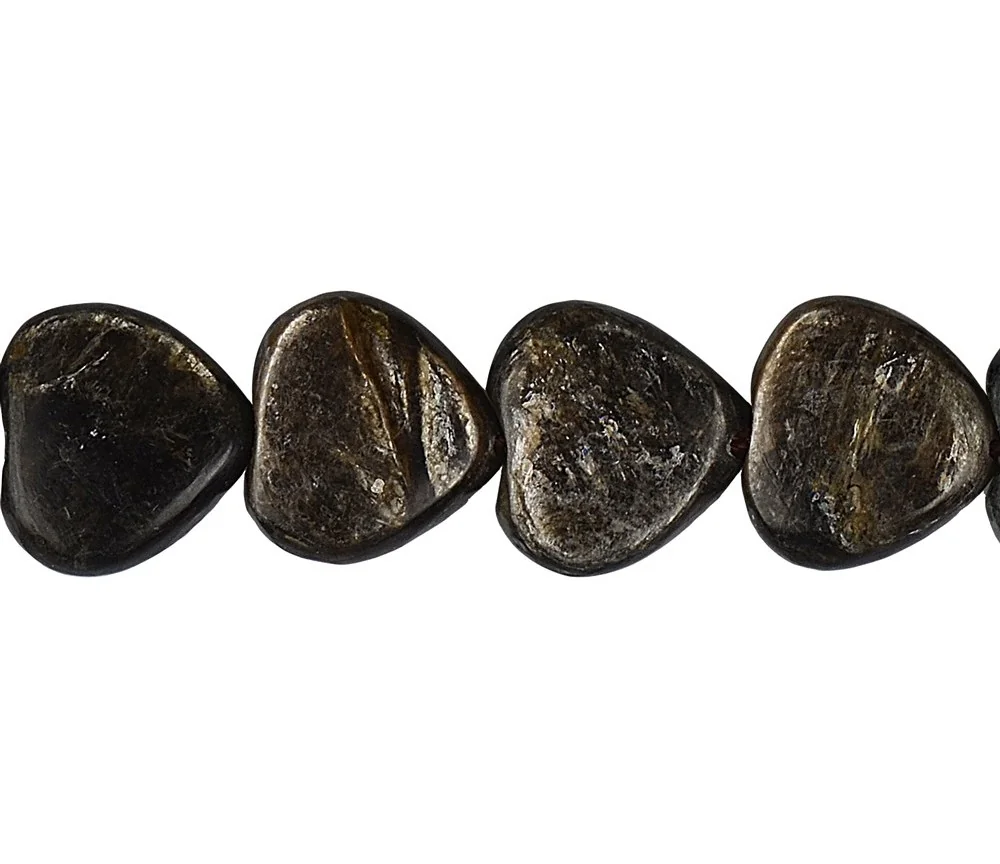 Heilstein & Edelstein-Strang - Herz, Muskovit-Glimmer (stab.), 16 x 16mm