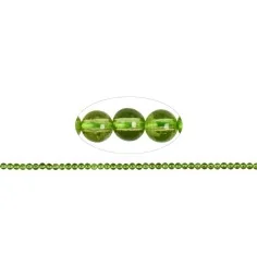 Heilstein & Edelstein-Strang - Kugeln, Peridot A, 04mm