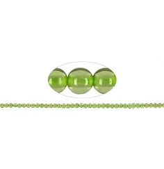 Heilstein & Edelstein-Strang - Kugeln, Peridot, 02mm