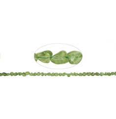 Heilstein & Edelstein-Strang - Nuggets, Peridot, 07 x 06mm (39cm)
