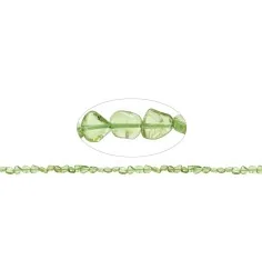 Heilstein & Edelstein-Strang - Pebbles, Peridot A, 07 x 04mm