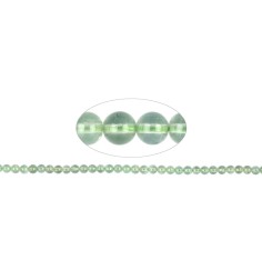 Heilstein & Edelstein-Strang - Kugeln, Prehnit, 06mm