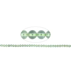 Heilstein & Edelstein-Strang - Kugeln, Prehnit, 06mm