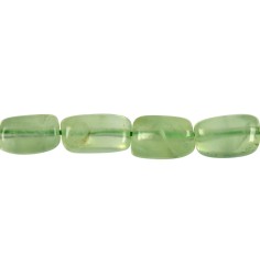 Heilstein & Edelstein-Strang - Nuggets (eckig), Prehnit A, 14 - 16mm