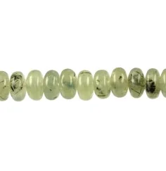 Heilstein & Edelstein-Strang - Button, Prehnit, 8mm