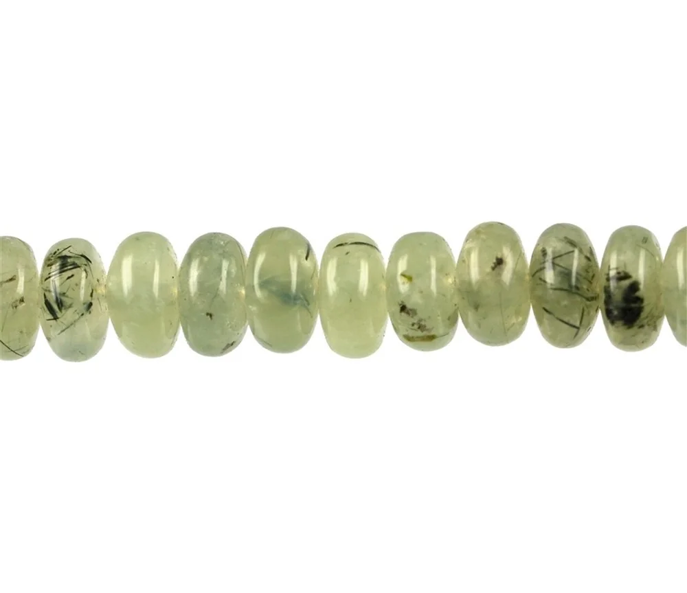 Heilstein & Edelstein-Strang - Button, Prehnit, 8mm