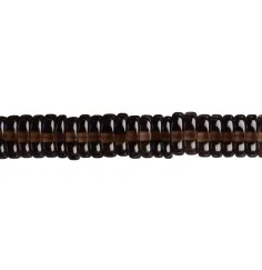 Heilstein & Edelstein-Strang - Scheiben, Rauchquarz, 03 x 12mm