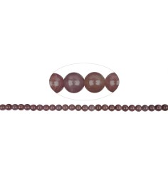 Heilstein & Edelstein-Strang - Kugeln, Rubin, 06 - 07mm