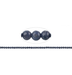 Heilstein & Edelstein-Strang - Kugeln, Saphir, 04mm