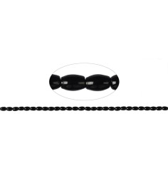 Heilstein & Edelstein-Strang - Spindeln, Schörl (stab.), 06 x 04mm