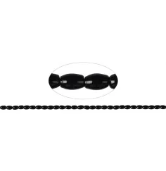 Heilstein & Edelstein-Strang - Spindeln, Schörl (stab.), 06 x 04mm