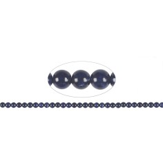 Heilstein & Edelstein-Strang - Kugeln, Sodalith AA, 04mm (38cm)