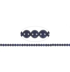 Heilstein & Edelstein-Strang - Kugeln, Sodalith AA, 04mm (38cm)