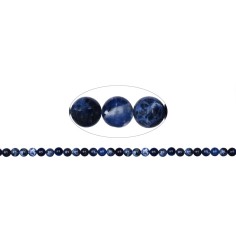 Heilstein & Edelstein-Strang - Kugeln, Sodalith, 06mm