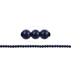 Heilstein & Edelstein-Strang - Kugeln, Sodalith (extra), 06mm (38cm)