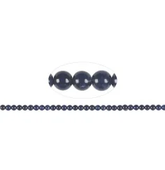 Heilstein & Edelstein-Strang - Kugeln, Sodalith AA, 06-07mm