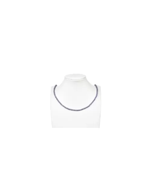 Heilstein & Edelstein-Strang - Kugeln, Tansanit AA, 04 mm