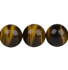 Heilstein & Edelstein-Strang - Kugeln, Tigerauge, 20mm