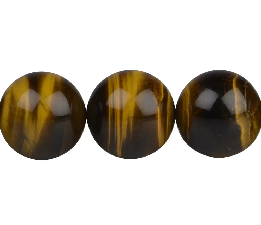 Heilstein & Edelstein-Strang - Kugeln, Tigerauge, 20mm