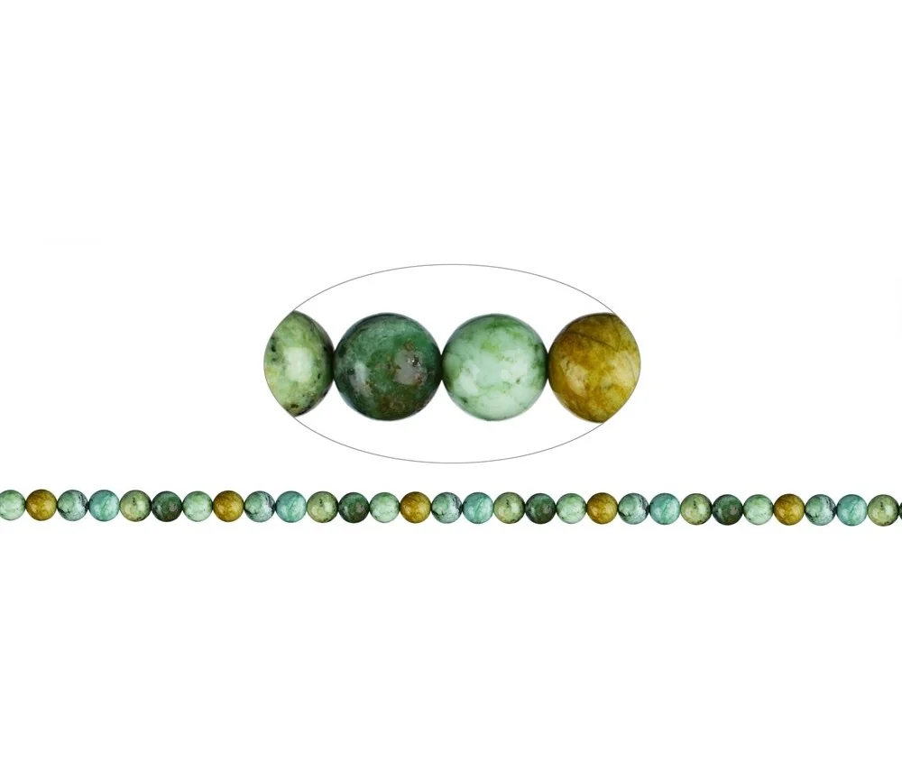 Heilstein & Edelstein-Strang - Kugeln, Variscit (stab.) 06mm