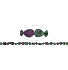 Heilstein & Edelstein-Strang - Nuggets, Zoisit-Rubin, 06-08mm