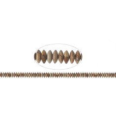 Heilstein & Edelstein-Strang - Disc, Jaspis (Landschaftsjaspis) 03 x 08mm (39cm)
