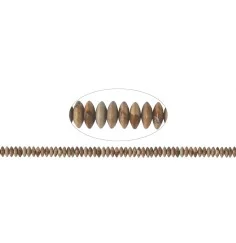 Heilstein & Edelstein-Strang - Disc, Jaspis (Landschaftsjaspis) 03 x 08mm (39cm)